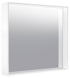Зеркало Plan 80х70 см, белый глянцевый, 33 Вт, контроль DALI, с подсветкой, Keuco 33097302503 Keuco
