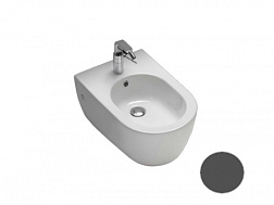 Биде Fusion 35,5х54 см, антрацит, подвесное, без крышки, Hatria A0Y1D908 Hatria