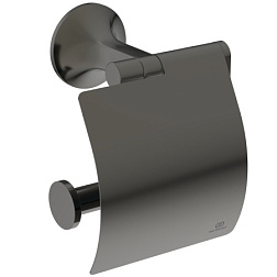 Держатель туалетной бумаги La Dolce Vita графит, с крышкой, Ideal Standard T5509A5 Ideal Standard