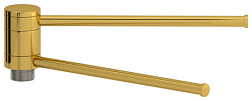 Полотенцедержатель для радиатора 360 20 см, золото, Сунержа 03-2003-0200 Сунержа
