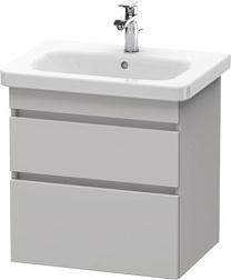 Модуль под раковину DuraStyle 58х44,8х61 см, бетонно-серый матовый, Duravit DS648000707 Duravit