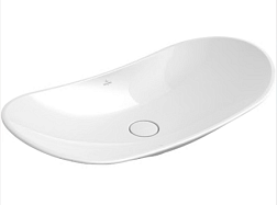 Накладная раковина My Nature 81х41х10,5 см, покрытие ceramicplus, санфарфор, Villeroy&Boch 411080R1 Villeroy&Boch