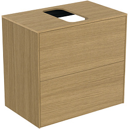 Модуль под раковину Conca 60х37,3х55 см, 2 ящика, светлый дуб, система push-to-open, Ideal Standard T3946Y6 Ideal Standard