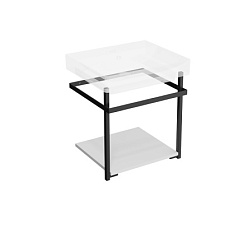 Консоль для раковины Pro 46х38,4х48 см, чёрная матовая, Kerama Marazzi PRO.50.02\BLK.M Kerama Marazzi