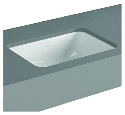Встраиваемая снизу раковина S20 43х30,5 см, санфарфор, Vitra 5474B003-0618 Vitra