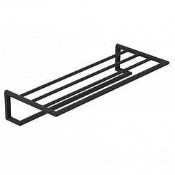 Полка для полотенец Vela R 60 см, матовый, цвет черный, Kludi 5898939 Kludi