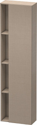 Шкаф-колонна DuraStyle 50х24х180 см, лен, правый, подвесной монтаж, Duravit DS1248R7575 Duravit