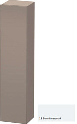 Шкаф-колонна DuraStyle 40х36х180 см, корпус-базальт матовый, фронт-белый матовый, правый, подвесной монтаж, Duravit DS1229R1843 Duravit