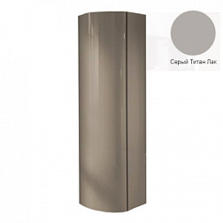 Шкаф-колонна Presqu'ile 50х34х150 см, серый титан лак, 1 дверца, левый, подвесной монтаж, Jacob Delafon EB1115G-N21 Jacob Delafon