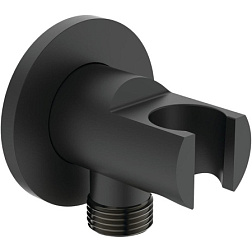 Шланговое подключение IdealRain чёрный цвет, с держателем, Ideal Standard BC807XG Ideal Standard