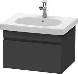 Модуль под раковину DuraStyle 60х45,3х39,8 см, графит матовый, Duravit DS638304949 Duravit