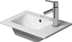 Подвесная раковина ME by Starck 43х30х15 см, с 1 отв. под смеситель, санфарфор, Duravit 0723430000 Duravit