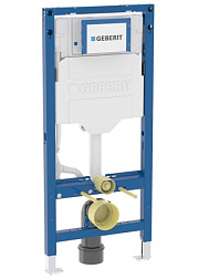 Система инсталляции для унитаза Duofix Sigma 50х12х112 см, усиленные боковые профили, без кнопки, Geberit 111.950.00.6 Geberit