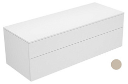 Тумба для ванной Edition 400 2 ящика, кашемир, подвесной монтаж 140х53,5х47,2 см, Keuco 31763280000 Keuco