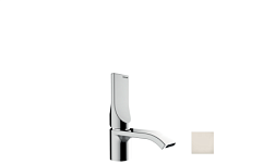 Смеситель для умывальника Apice шлифованный, неповоротный излив, никель, с донным клапаном, Bossini E89600.094 Bossini