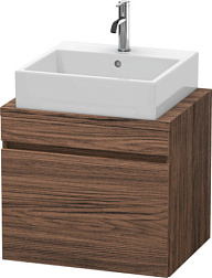 Модуль под раковину DuraStyle 60х47,8х51,2 см, без консоли, орех темный, Duravit DS530002121 Duravit