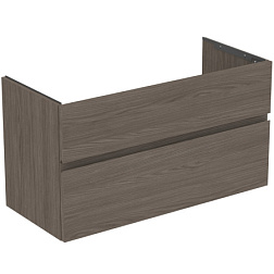 Модуль под раковину Finesse 100х44х54,5 см, темный вяз (натуральный шпон), Ideal Standard E3388UR Ideal Standard