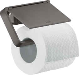 Держатель туалетной бумаги Universal Accessories хром / черный, с крышкой, Axor 42836340 Axor
