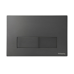 Клавиша смыва TECEspring S gun metal PVD, сталь, механическая, сатин, олеофобная, TECE S240521 TECE