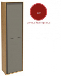 Шкаф-колонна Rythmik pure 40х25х150 см, матовый тёмно-красный, 2 дверцы, 4 полки, правый, подвесной монтаж, Jacob Delafon EB1774D-M69 Jacob Delafon