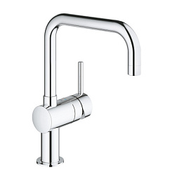 Смеситель для кухни Minta квадратный излив, поворотный излив, Grohe 32488000 Grohe