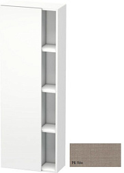Шкаф-колонна DuraStyle 50х24х140 см, корпус-белый матовый, фронт-лен, левый, подвесной монтаж, Duravit DS1238L7518 Duravit