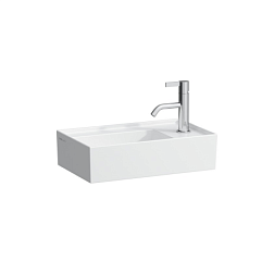 Подвесная раковина Kartell by laufen 46х28х12 см, без отверстия перелива, с 1 отверстием для смесителя, с покрытием lcc, SaphirKeramik, Laufen 8.1533.4.400.111.1 Laufen