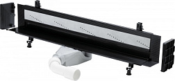 Пристенный дренажный желоб Advantix Vario 120 см, ., сифон с косым выпуском, Viega 736736 Viega