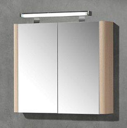 Зеркало Asun 100х70 см, 2 двери, цвет натуральный, IBX CAMASUN100/NATURAL IBX
