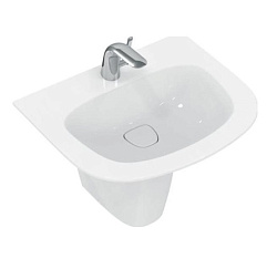 Подвесная раковина Dea 60х50х14 см, санфарфор, с отв. под смеситель, Ideal Standard T044601 Ideal Standard