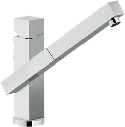 Смеситель для кухни с выдвижной лейкой Tower, Nobili TW00117CR Nobili