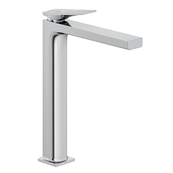 Высокий смеситель на столешницу Decus 24 см, неповоротный излив, без донного клапана, Kludi 542980575 Kludi