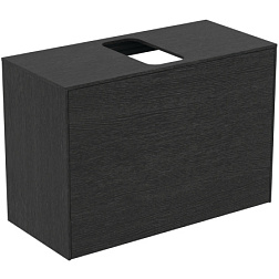 Модуль под раковину Conca 80х37,3х55 см, 1 ящик, копченый дуб, система push-to-open, Ideal Standard T3935Y4 Ideal Standard