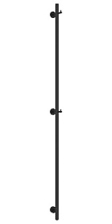 Электрический полотенцесушитель Аскет 5х165 см, темный титан муар, Сунержа 15-0850-1650 Сунержа