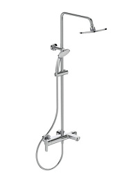 Душевая система Cerafine О BC525AA 1 режим, 20 см, round, неповор. излив, верхний душ, с лейкой, Ideal Standard BC525AA Ideal Standard