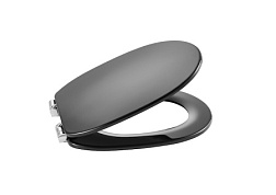 Сиденье для унитаза Carmen dark grey, supralit, с микролифтом, Roca 801B5238B Roca