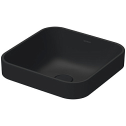 Накладная раковина Happy D.2 Plus 40х40х16,5 см, с wondergliss, санфарфор, Duravit 23594013001 Duravit