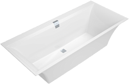 Квариловая ванна Squaro Edge 12 170х75 см, альпийский белый, Villeroy&Boch UBQ170SQE2DV-01 Villeroy&Boch
