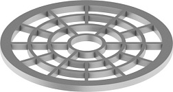 Фильтр-решетка для волос TECEdrainline 50мм, TECE 660005 TECE