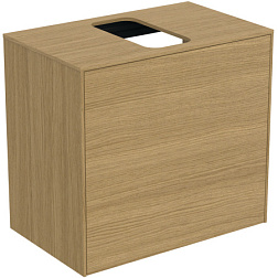 Модуль под раковину Conca 60х37,3х55 см, светлый дуб, система push-to-open, Ideal Standard T3934Y6 Ideal Standard