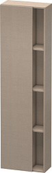 Шкаф-колонна DuraStyle 50х24х180 см, лен, левый, подвесной монтаж, Duravit DS1248L7575 Duravit