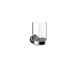 Настенный стакан Round хром, с держателем, Emco 4320 001 00 Emco