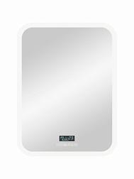 Зеркало Glamour Led 60х80 см, 25Вт, с музыкальным блоком, с подсветкой, с подогревом, Continent ЗЛП130 Continent