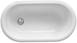 Чугунная ванна Maternelle 79,5х44,5 см, овальная, без антискользящего, Jacob Delafon E2176-00 Jacob Delafon