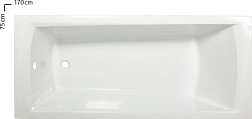 Акриловая ванна Domino Plus 180х80 см, Ravak C651R00000 Ravak