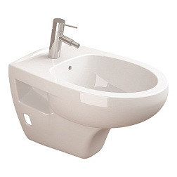 Биде Munique 37х54 см, подвесное, без крышки, Sanitana S10072734900000 Sanitana