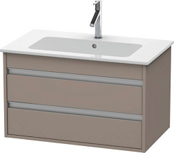 Модуль под раковину Ketho 80х47,5х48 см, базальт матовый, Duravit KT642904343 Duravit