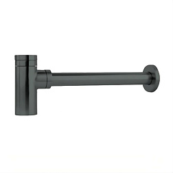 Сифон для раковины Ramon Soler цвет графит, латунный, бутылочный, Ramon Soler 3790GR Ramon Soler