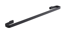 Горизонтальный полотенцедержатель Samoa 60 см, матовый, цвет черный, Gedy A821/60(14) Gedy