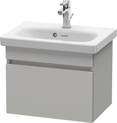 Модуль под раковину DuraStyle 50х36,8х39,8 см, компакт, бетонно-серый матовый, Duravit DS630300707 Duravit
